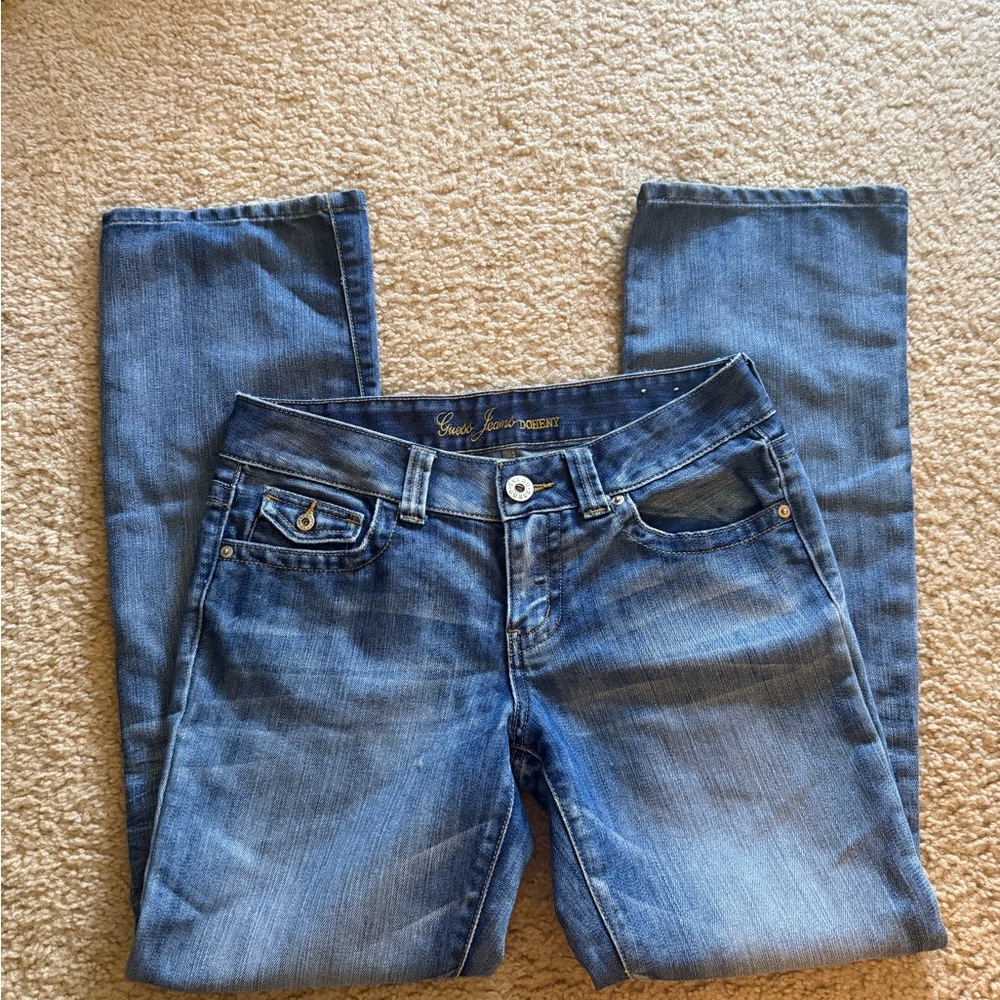 Guess Women's boot leg blue Jeans